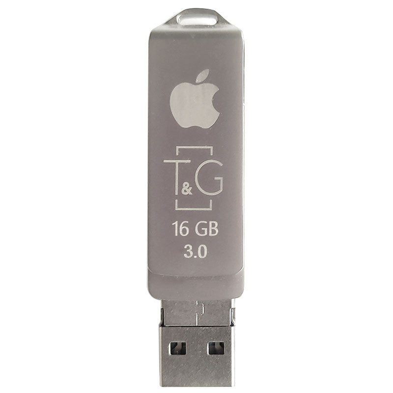 Флеш-драйв T&G 004 Metal series USB 3.0 - Lightning, 16GB