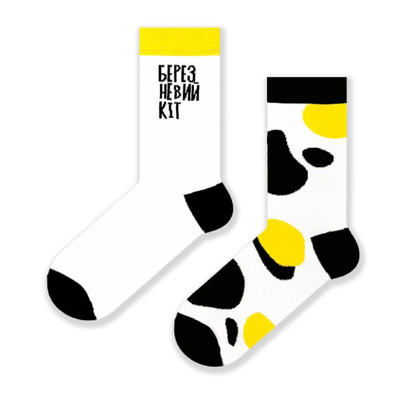 Чоловічі шкарпетки від SOX з написом "Березневий кіт"