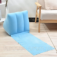 Туристичний шезлонг з надувний спинкою