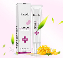 Крем з манго для лікування акне і вугрової висипки Rtopr mango repair acne cream, 15 гр