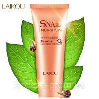 М'який очищаючий гель-есенція для вмивання Laicou Snail Cleansing Gel для проблемної шкіри,100 мл
