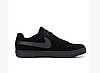Чоловічі замшеві кросівки Nike black чорні, фото 3