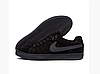 Чоловічі замшеві кросівки Nike black чорні, фото 4