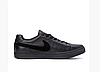 Чоловічі шкіряні кросівки Nike black чорні, фото 3