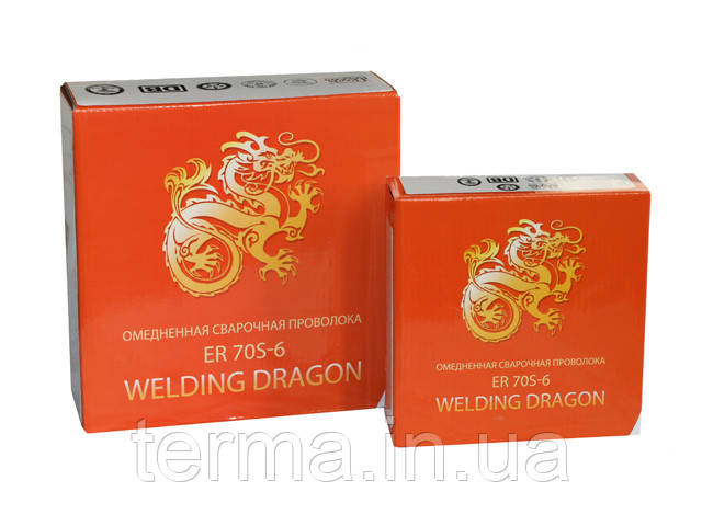 Зварювальний дріт ER-70S-6 / WELDING DRAGON / 5 кг