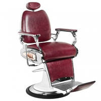 Парикмахерское мужское кресло для стрижки: Barber Tiger (Тайгер) Бордо