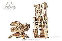 Механический 3D пазл UGEARS Башня-Аркбаллиста (70048)