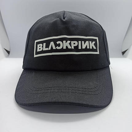 Кепка бейсболка Blackpink Блекпинк Чорна, фото 1