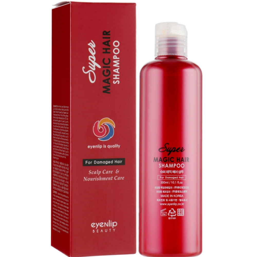 Відновлюючий живильний шампунь для волосся Eyenlip Super Magic Hair Shampoo 300 мл (8809555250838), фото 1