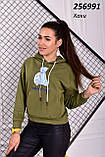 Кофта худі жіноча біла, фото 8