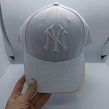 Кепка Бейсболка New York Yankees NY MLB Нью-Йорк Янкіз Метал Біла, фото 4