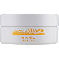 Вітамінні гідрогелеві патчі для очей з екстрактом каламансі Eyenlip Calamansi Vitamin Hydrogel Eye Patch 60 шт, фото 3