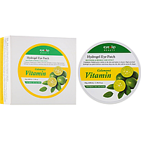 Вітамінні гідрогелеві патчі для очей з екстрактом каламансі Eyenlip Calamansi Vitamin Hydrogel Eye Patch 60 шт, фото 2