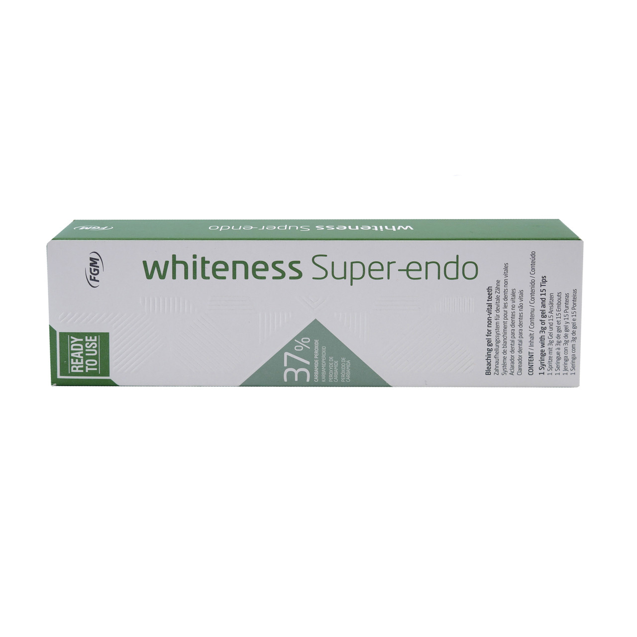 Whiteness Super-Endo 37%, 1 шприц 3 г, гель відбілюючий, FGM