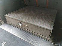 Виготовлення сейфа і ложемента у авто з оздобленням алькантарою