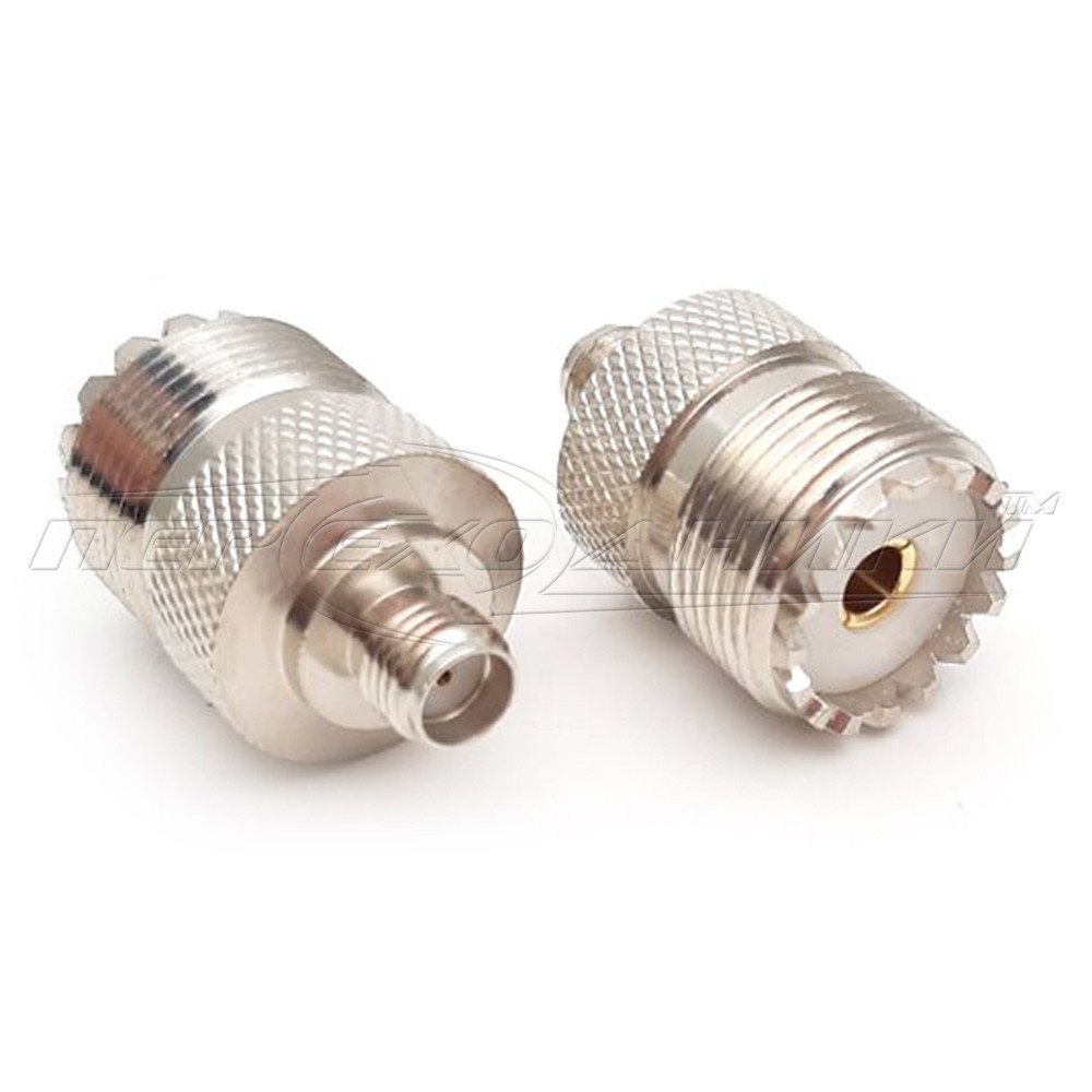 Перехідник гніздо UHF — гніздо SMA