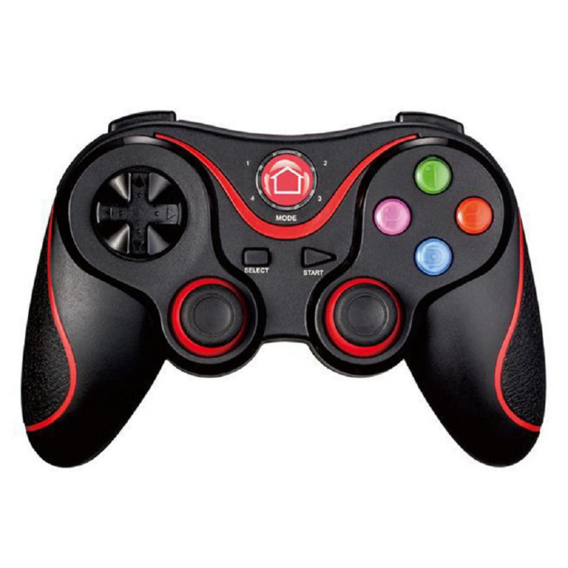 Бездротовий джойстик геймпад Bluetooth V8 PC / Android / iOS / Smart TV Black Джойстик