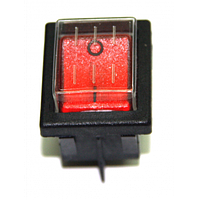 Soteco 00484 Кнопка "Вимикання/Вимикання" червона