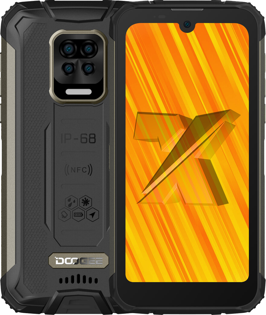 Doogee S59 Pro 4/128Gb, NFC, 10050 mAh, Android 10, 16 Mpx, Дисплей 5.71", Захищений смартфон Doogee S59 Pro