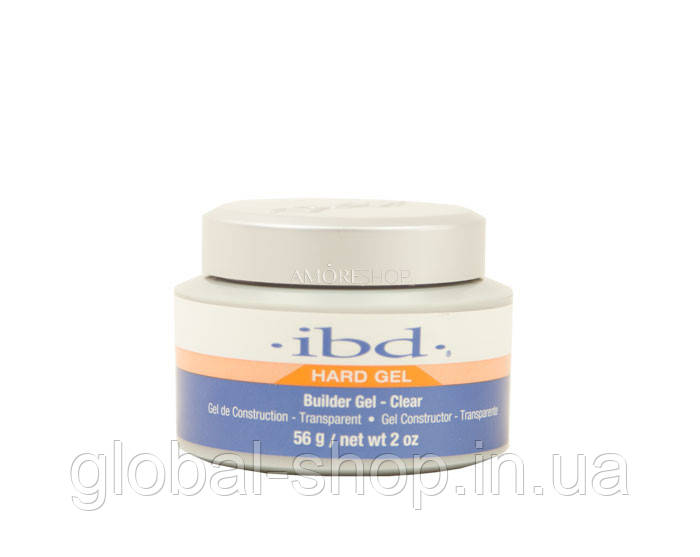 Прозорий конструювальний гель IBD Builder Gel Clear, 56 г