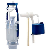 Арматура для зливного бачка 77.54 з боковою подачею води на 2 кнопки