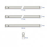 Лінійний світлодіодний світильник для рослин Feron AL7001 18W, фото 2