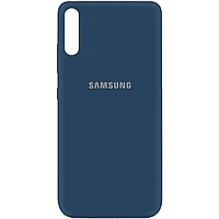 Силиконовый чехол Silicone Cover на телефон Samsung Galaxy A70/Самсунг A70