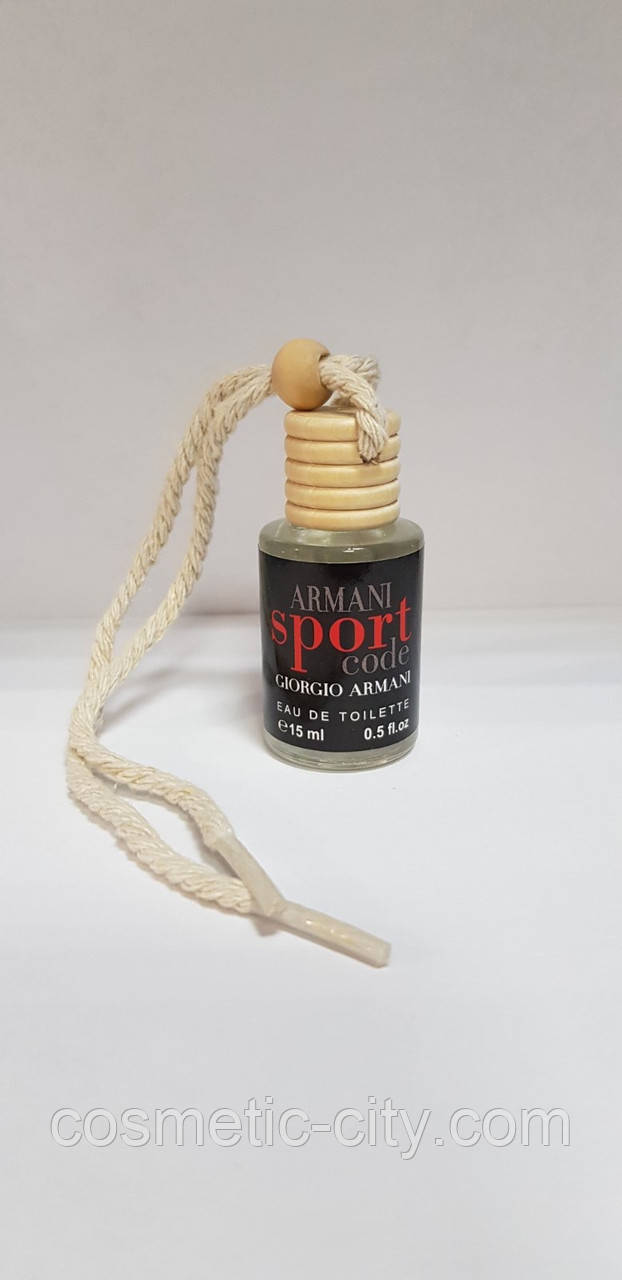 Автопарфюм Giorgio Armani Code Sport, фото 1