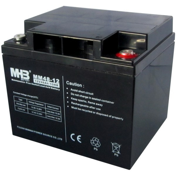 MHB battery Акумулятор гелевий 45 А·год 12 В, GEL, модель-MNG45-12, MHB battery