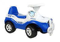 Детская машина Каталка Джипик Полиция "ORION" синяя с белым