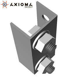 AXIOMA energy З'єднувач профілів, алюміній і нержавіюча сталь А2, AXIOMA energy