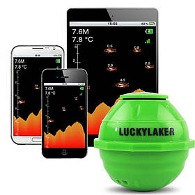 WIFI ехолот Lucky Fish Finder FF-916, Iphone & Android App