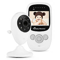 Бездротова видеоняня з датчиком температури Baby Monitor SP880, фото 3