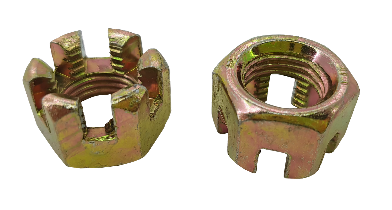 Гайка М14х1,5 корончатая