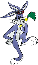 Термоаплікація голограма Bugs Bunny, 24*28 см