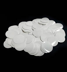 Конфетті, метафан "Disc", Іспанія, вага - 50 г, розмір - 23 мм, колір - білий