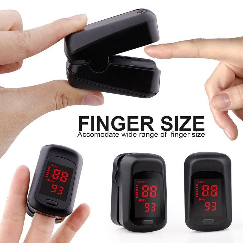 Пульсоксиметр на палец медицинский оксиметр - прибор для измерения ...