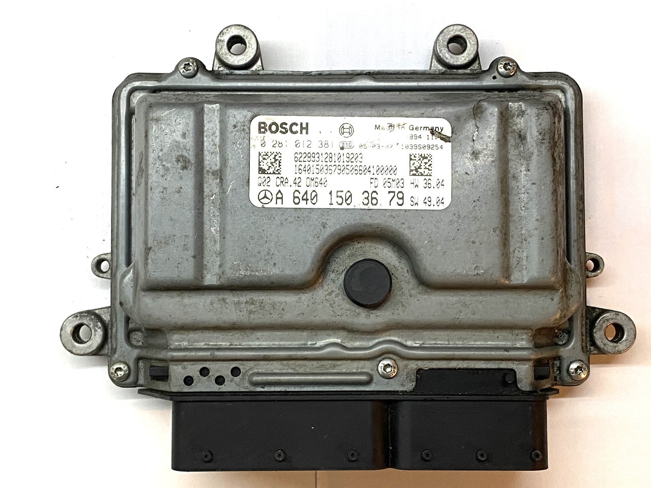 Блок керування 0 281 012 381 / 0281012381 Bosch A 640 150 36 79