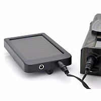 Солнечная зарядка с аккумулятором для фотоловушек и охотничьих камер Suntek HC-300, HC-500 и других, с