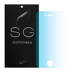 Бронеплівка Apple iPhone 4 на екран поліуретанова SoftGlass