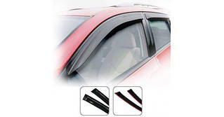 Дефлектори вікон (вітровики) Chevrolet Aveo 1-2 sed 2002-2006 (HIC)