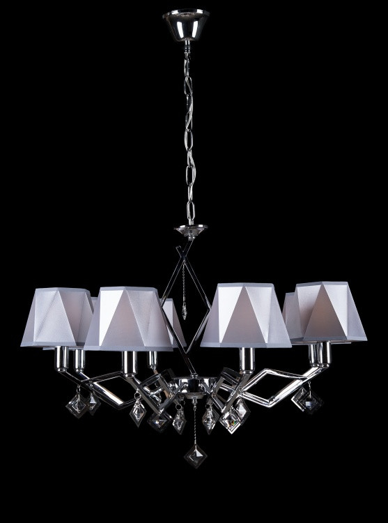 Сучасна люстра в класичному виконанні L80042/8 (CR), фото 1