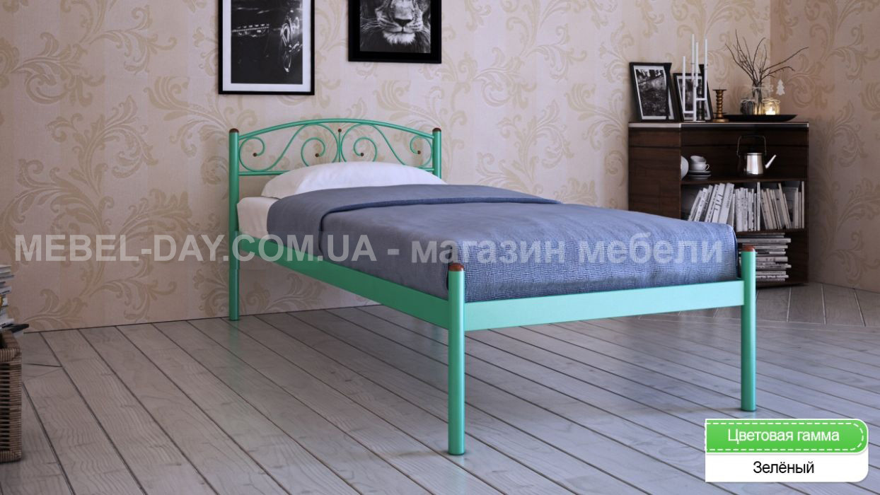 Кровать односпальная "Верона" - фото 4 - id-p571355131