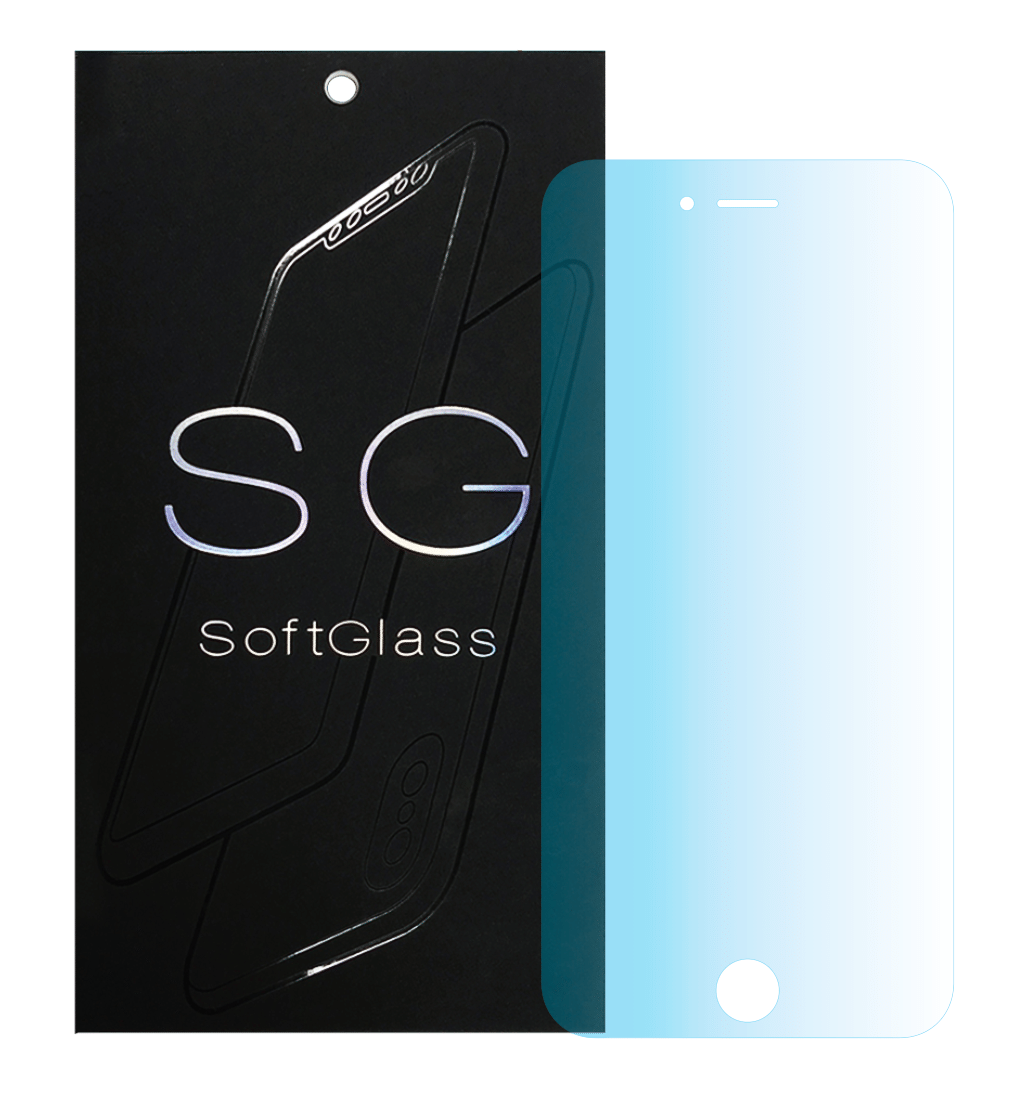 Бронеплівка для Apple iPhone 6 на екран зносостійка поліуретанова SoftGlass, фото 1