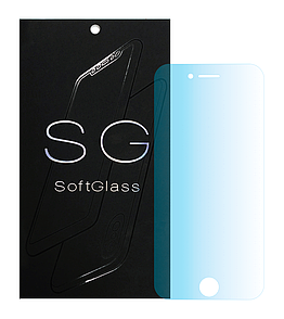 Бронеплівка для Apple iPhone 7 на екран зносостійка поліуретанова SoftGlass