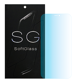 Бронеплівка для Apple iPhone 12 на екран зносостійка поліуретанова SoftGlass