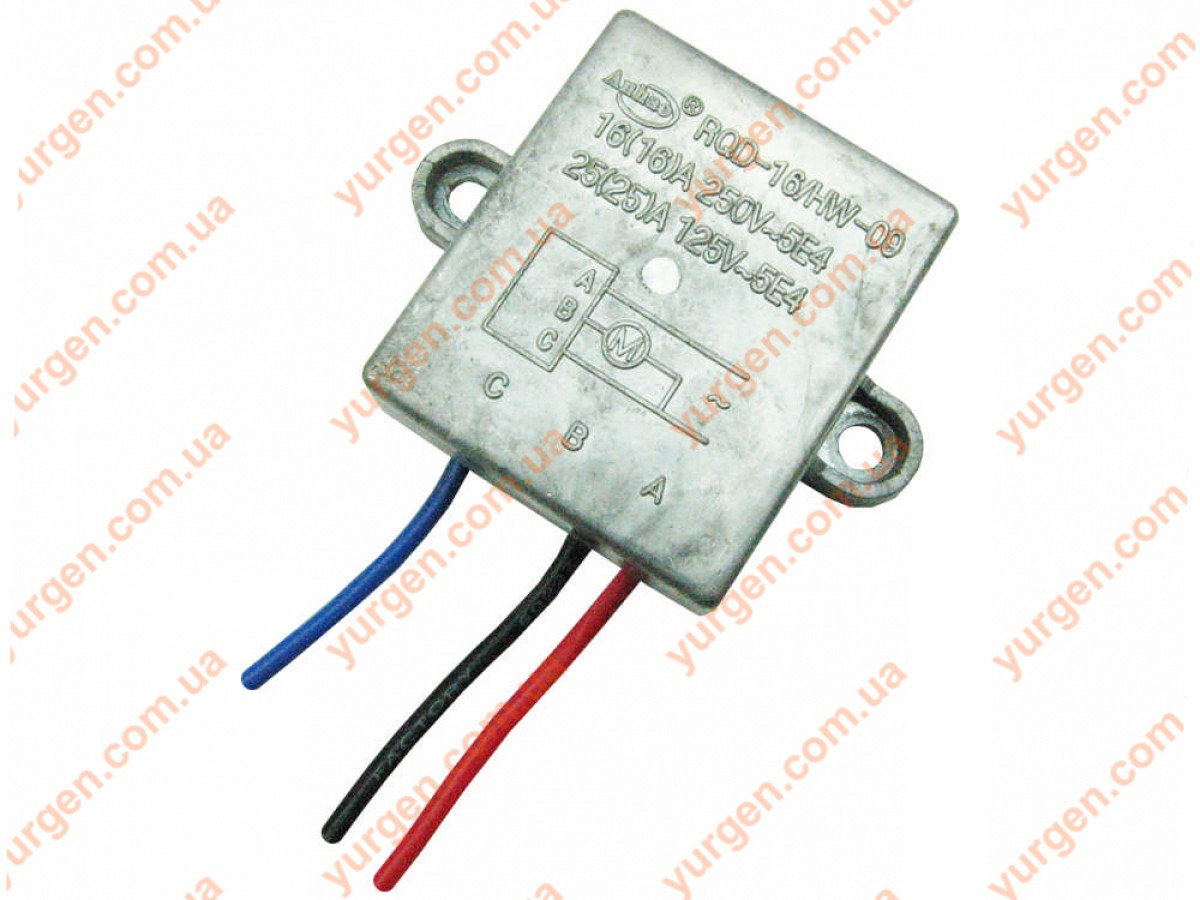 Плавний пуск для болгарок великий 12А (2 вуха) 3-ри дроти силумін.