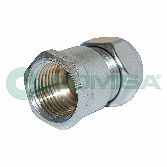 Перехідник затискний хромований Comisa 15мм x 1/2" (81.06.105)