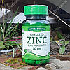 Цинк Глюконат Nature's Truth Chelated Zinc (Zinc Gluconate) 50 мг 100 таблеток, фото 5