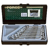 Набор ключей рожково-накидных 9 пр. (8-19 мм) Force 5094